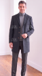 Charcoal Mens Dress Coat