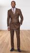 Statement Men's Outlet 2 Piece 100% Wool Fashion Suit - Bold Pinstripe