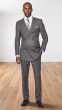 Statement Men's Outlet 2 Piece 100% Wool Fashion Suit - Bold Pinstripe