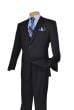 Vinci Men's 2 Piece Wool Feel Executive Suit - Extra Long Sizes