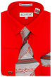 Karl Knox Men's French Cuff Shirt Set - Multi Style Stripes