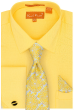 Karl Knox Men's French Cuff Shirt Set - Mandala Design Style