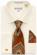 Ivory Mens Dress Shirts Button Up Shirt for Men