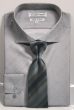 Avanti Uomo Men's Slim Fit Dress Shirt Set - Metallic Look