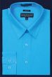 Turquoise Button Down Shirts for Men Slim Fit