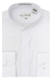Karl Knox Men's Banded Collar Dress Shirt - Solid Color