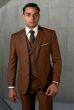 Statement Men's Outlet 3 Piece Unique Fashion Suit - Textured Vest