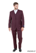 Burgundy Suit 3 Piece Suit Men's Suit Men