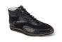 Giovanni Men's Outlet Leather Dress Boot - Perforated Texture