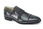 Giovanni Men's Leather Dress Shoe - Snake Buckle