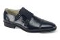 Giovanni Men's Leather Dress Shoe - Snake Buckle