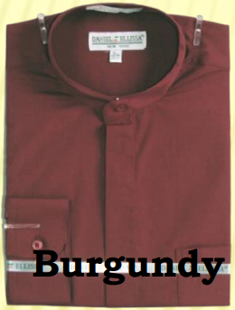 DANIEL ELLISSA TWO TONE SOLID SHIRTS DS3829P2 HUNTER GRN