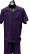 Dreams by Zacchi Men's Outlet Wide Leg 2 Piece Walking Suit - Solid Colors