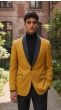 Mustard Sport Coat Mens Blazer