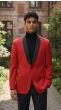 Red Sport Coat Mens Blazer