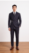 Black Suit Double Breasted Suit Jacket Suits for Men