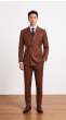 Copper Suit Double Breasted Suit Jacket Suits for Men