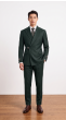 Hunter Green Suit Double Breasted Suit Jacket Suits for Men