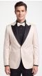 Off White Blazer Men's Sport Coats with Bowtie