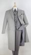 Apollo King Men's Outlet Full Length Top Coat - 3 Button Coat