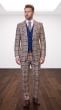 Camel Suit Mens Wool Suits Modern Fit Suit