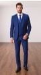 Sapphire Mens 3 Piece Notched Lapel Wool Suit
