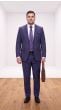 Blue Suit Big and Tall Mens Clothes Suits for Men