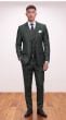Hunter Green Plaid Suit Wool Suits