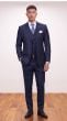 Indigo Plaid Suit Wool Suits