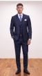 Statement Men's Outlet 3 Piece 100% Wool Modern Fit Suit - Fashion Plaid