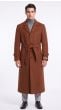 Cognac Trench Coat Mens Overcoat