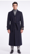 Navy Trench Coat Mens Overcoat