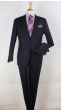 Apollo King Men's Outlet 2pc 100% Wool Suit - Executive Elegance