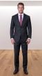 Black Tailored Suit Peak Lapel
