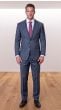 Charcoal Tailored Suit Peak Lapel