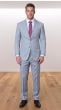 Grey Tailored Suit Peak Lapel
