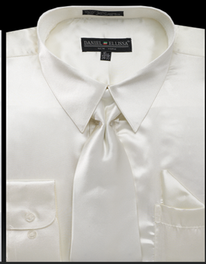DANIEL ELLISSA BASIC DRESS SHIRT W/ CONVERTIBLE CUFF DS3001 FUCHSIA