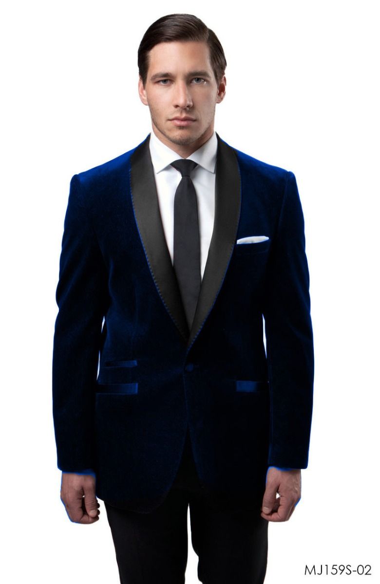Tazio Men s Slim Fit Dinner Jacket Velvet Elegance