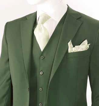 Vittorio St Angelo Men s 3 Piece Classic Suit Modern Fit