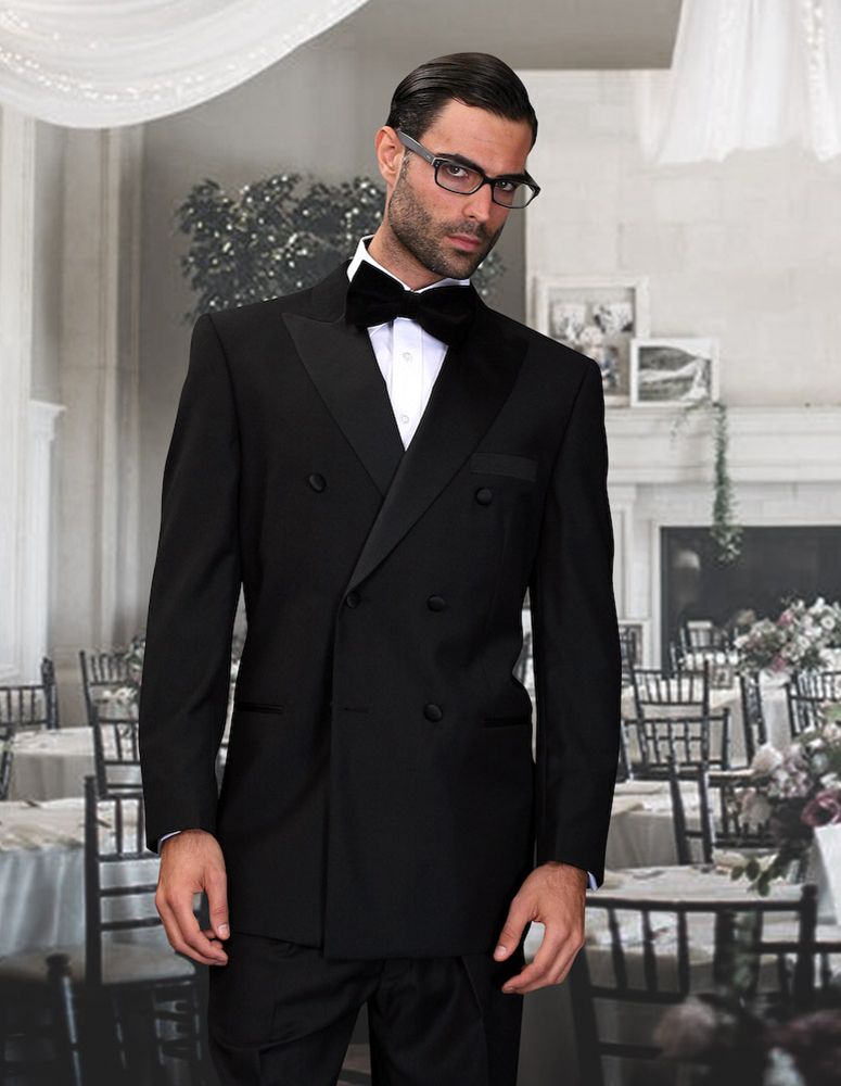 Mens double breasted dinner jacket online