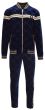 Stacy Adams Men's 2 Piece Velour Walking Suit - Chainlink