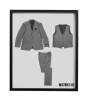 Sean Alexander Men's 3 Piece Hybrid Fit Suit - Solid Texture