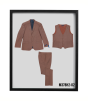 Sean Alexander Men's 3 Piece Hybrid Fit Suit - Solid Texture