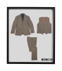 Sean Alexander Men's 3 Piece Hybrid Fit Suit - Solid Texture