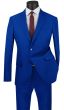 Vinci Men's 2 Piece Poplin Discount Suit - 2 Button Jacket