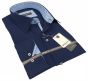 Gravity by Statement Men's Long Sleeve 100% Cotton Shirt - Solid Colors