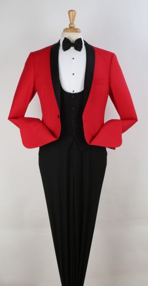 Royal Diamond Men's Outlet 3pc Fashion Tuxedo - Accented Jacket
