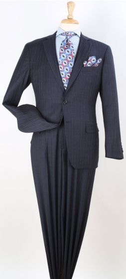Apollo King Men's 2pc 100% Wool Fashion Suit - Exciting Color Design