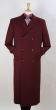 Apollo King Men's Outlet Full Length Top Coat - Banded Wrists