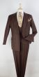 Apollo King Men's 3pc 100% Worsted Wool Outlet Suit - Double Breasted